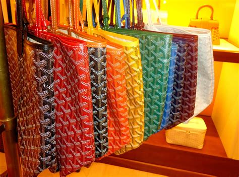 goyard bags names|most popular Goyard bag colors.